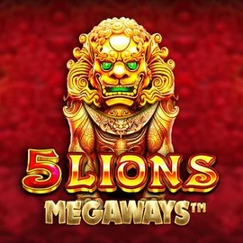 5 Lions Megaways logo by Pragmatic Play at Ice Casino