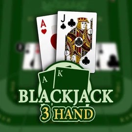 Blackjack 3H (Habanero) slot visual from Habanero available on ice-pl.com.pl
