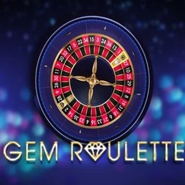 Gem Roulette slot logo by iSoftBet at Ice Casino