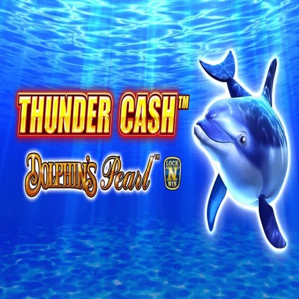 Official Slots logo: Thunder Cash Dolphins Pearl by Novomatic at Ice Casino